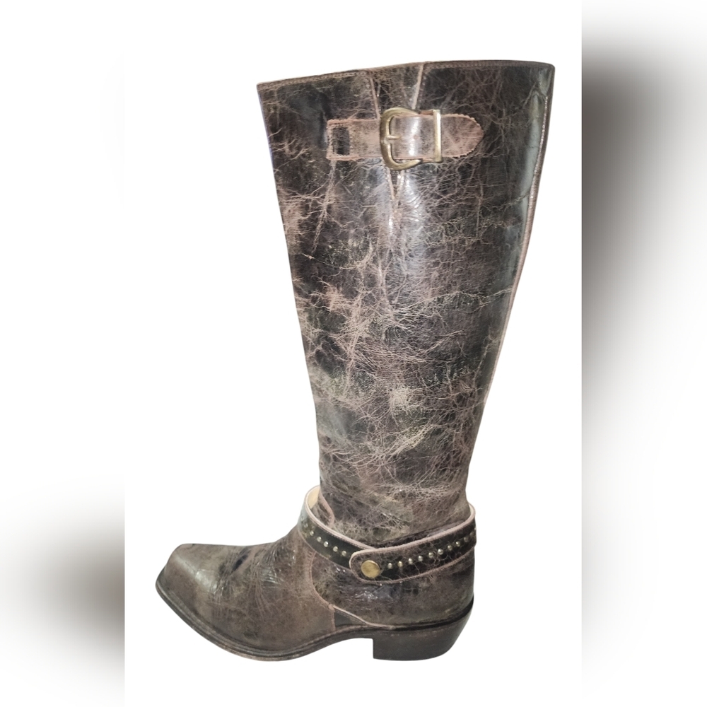 Double H (DH5221) Women’s Sonora Distressed Leather Boots, Women's 7.5​ - Picture 7 of 11